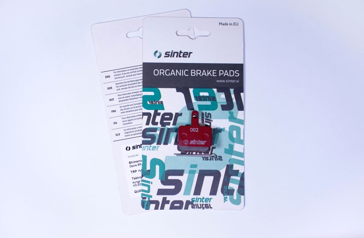 SINTER OKŁADZINY HAMULCOWE SHIMANO B TYPE RED