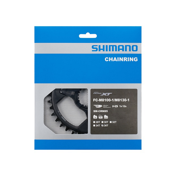 Tarcza mechanizmu korbowego SM-CRM85 12rz 36T Shimano XT