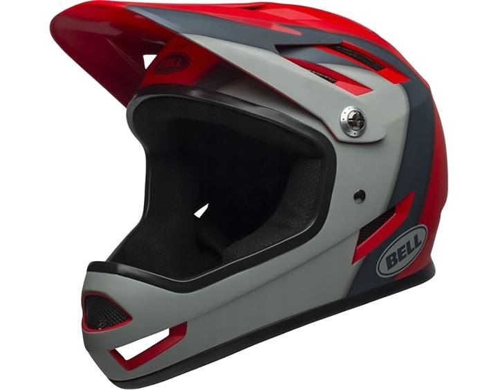 Kask full face BELL SANCTION presences matte crimson slate gray roz. L (58-60 cm)