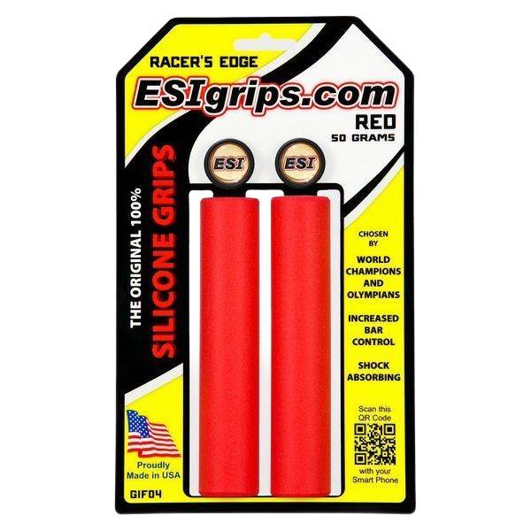 Esi Grips chwyty Racer's Edge czerwone