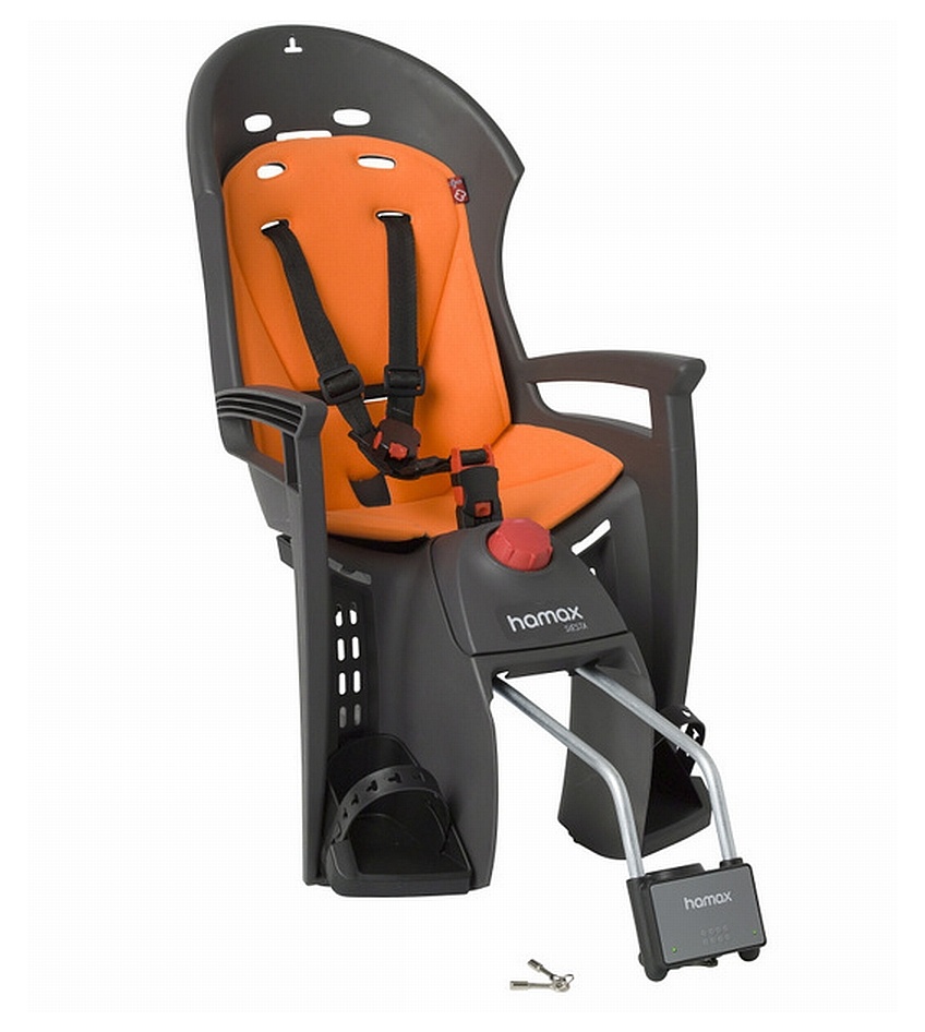 Fotelik dziecięcy HAMAX Siesta Szary/Pomarańczowy