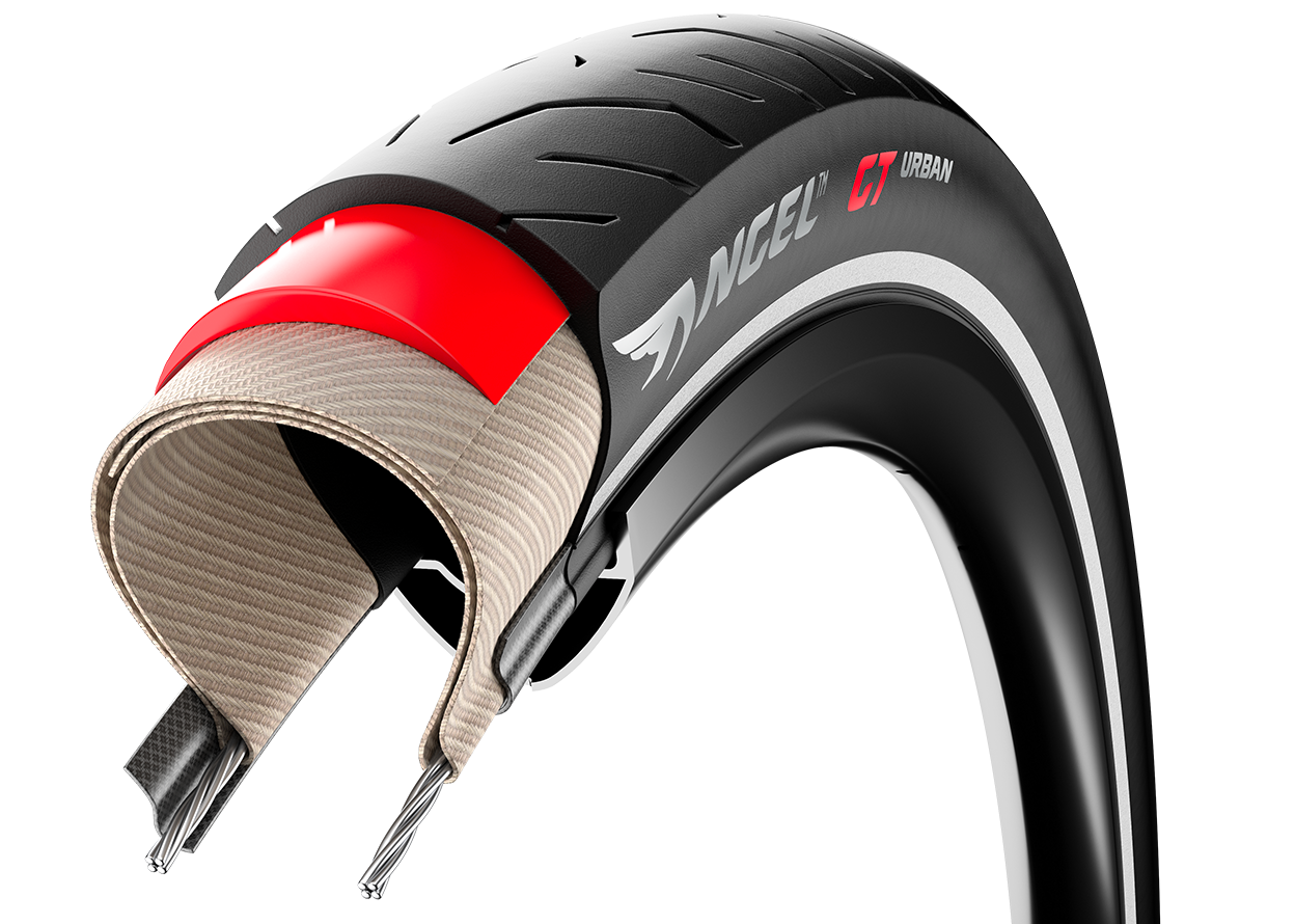 Opona rowerowa Pirelli Angel GT black 42-622